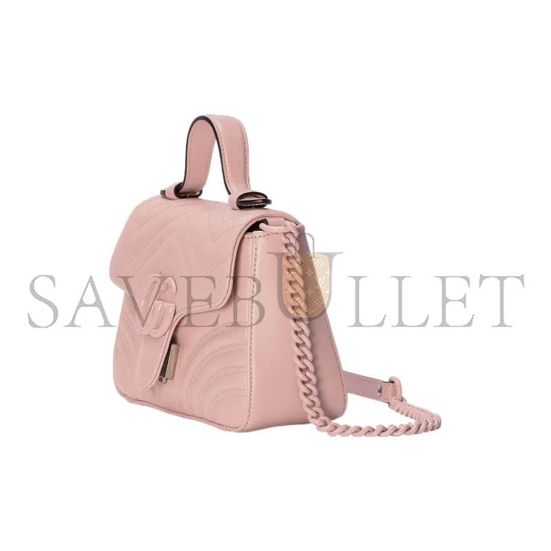G*u*i gg marmont small top handle bag 702563 (21*15.5*8cm)